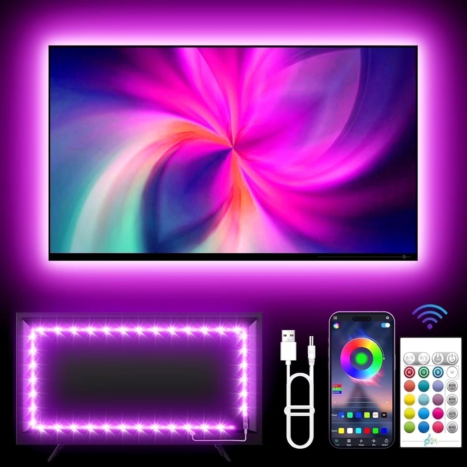 TV essentiel Backlights