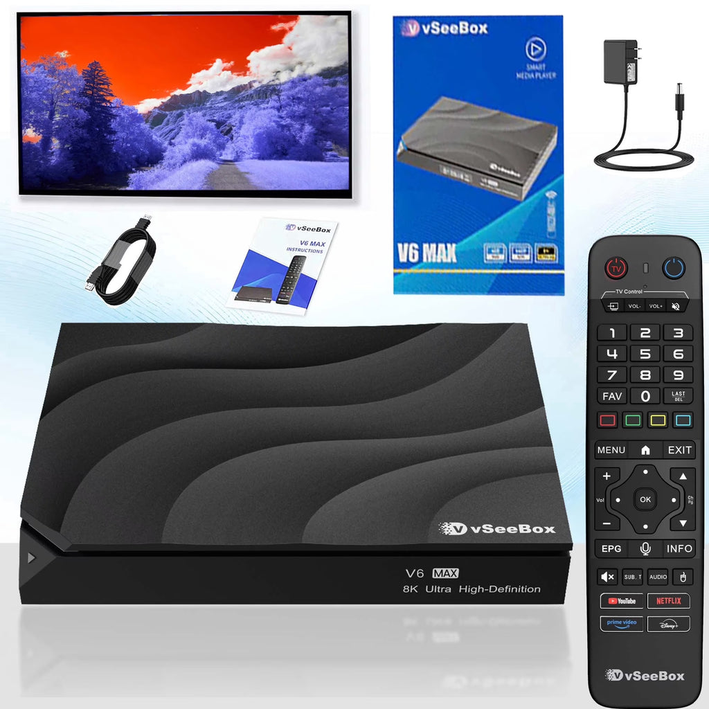 vSeeBox V6 Max 2026 vip