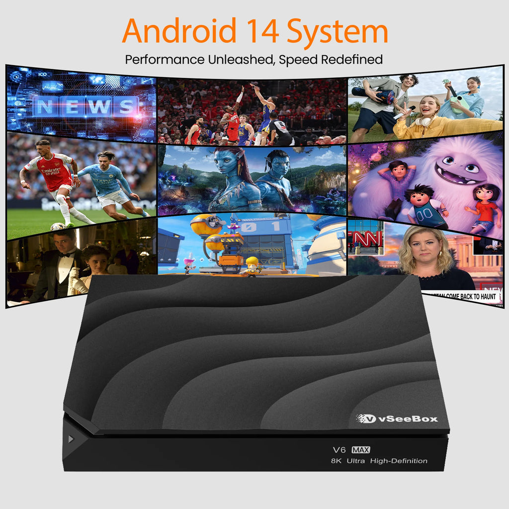 vSeeBox V6 Max 2026 vip