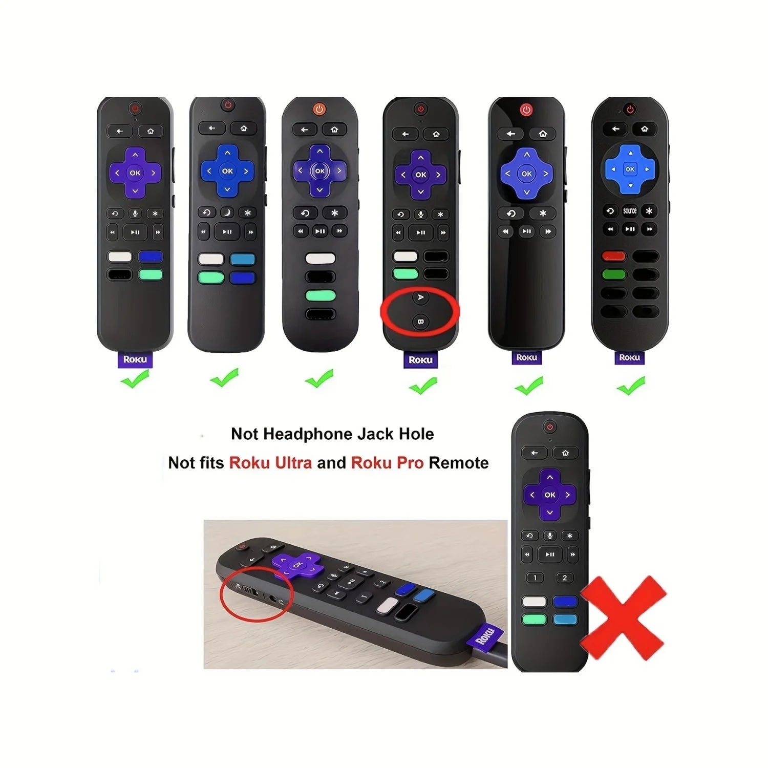 VIP Roku Remote Case pack